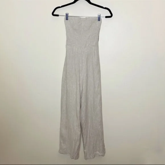 Reformation Beige Jumpsuit - Picture 2 of 7